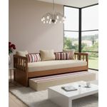 Sofa Cama Tricama Gramado - Madeira Maciça - Móveis de Gramado