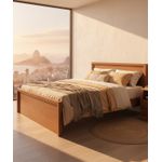 Cama Madri - Madeira Maciça - Móveis de Gramado