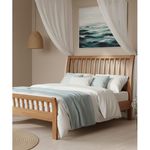 Cama Verona de Madeira Maciça - Móveis de Gramado