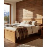 Cama Madri - Madeira Maciça - Móveis de Gramado