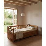 Bicama Sem Gavetas Texas - Madeira Maciça - Móveis de Gramado