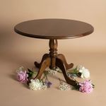 Mesa Redonda Gramadense Maciça - Móveis de Gramado