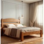 Cama Trevo - Madeira Maciça - Móveis de Gramado