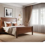 Cama Miramar - Madeira Maciça - Móveis de Gramado