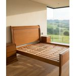 Dormitório Com (02) Mesas de Cabeceiras - Madeira Maciça - Móveis de Gramado