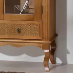 Cristaleira Turim 99 x 41 x 1,79 - 02 Portas - 01 Gaveta - Móveis 3D