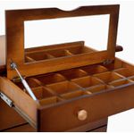 Cômoda Gramado Porta Jóias 1,20 x 50 x 80 - Madeira Maciça - Móveis de Gramado