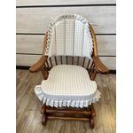 Cadeira de Balanço Frapê Cinza 90/40 x 60 x 50 - Moveis De Gramado