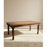 Mesa Retangular Florença - Madeira Maciça - Móveis de Gramado