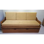Sofa Cama Tricama Araripe - Madeira Maciça - Móveis de Gramado