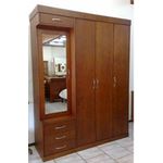 Roupeiro Espelho 2,00 x 55 x 2,30 – (04 Portas) - Móveis de Gramado
