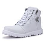 Coturno Casual Masculino CRshoes Branco