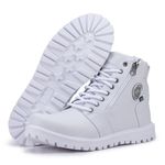 Coturno Casual Masculino CRshoes Branco