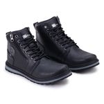 Coturno casual masculino CRshoes preto