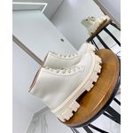 Coturno Feminino Cano Médio Crshoes off white 