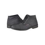 Coturno casual masculino CRshoes preto