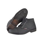 Coturno casual masculino CRshoes preto