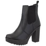 Coturno Feminino Tratorado Crshoes Pelice Preto Com Elástico 