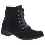 Coturno Feminino Preto Camurça CRshoes 