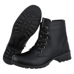 Coturno Feminino Preto Fosco CRshoes