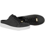 Mule Maresias Soft Plataforma CRShoes |Preto solado Branco