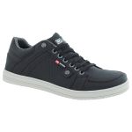 Sapatenis casual masculino CRshoes preto