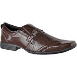 Sapato masculino social CRshoes verniz marsala com brinde carteira