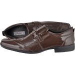 Sapato masculino social CRshoes verniz marsala com brinde carteira