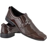 Sapato masculino social CRshoes verniz marsala com brinde carteira