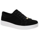 Tênis Feminino Masculino CRShoes Camurça Preto