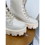 Coturno Feminino Tratorado Crshoes Off White