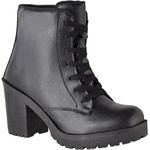 Coturno feminino tratorado CRshoes preto