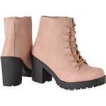 Coturno Feminino Tratorado CRshoes Rosa