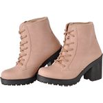Coturno Feminino Tratorado CRshoes Rosa