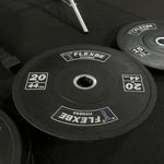 Kit Anilha Olímpica Bumper Crossfit 100kg (2x5+2x10+2x15+2x20) Flexbe Fitness