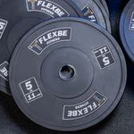 Kit Anilha Olimpica Bumper Crossfit 100kg (4x5+4x10+2x20) Flexbe Fitness