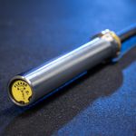 Kit com 1 Barra Feminina + presilhas + 2 anilhas de 5kg + 2 anilhas de 10kg Flexbe Fitness