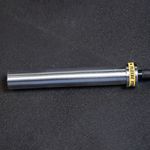 Barra Olímpica Oficial Crossfit,lpo 2.0m 15kg + Presilhas Flexbe Fitness