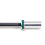 Barra Olímpica Crossfit Lpo 1,60 Mt 10 Kg Oficial + Presilha Flexbe Fitness