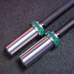 Kit 3 Barras Olímpica Crossfit Lpo Oficial + Presilhas Flexbe Fitness