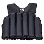 Colete Com Carga De 15kg Reforçado Ajustável Funcional Flexbe Fitness