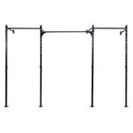 Rack 3 Módulos Preto 2,4M Flexfit Franca