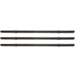 Kit com 3 Fat Bar 1,80m + Presilhas Flexfit Franca