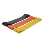 Kit Mini Band Elastisco Com 3 Intensidades Funcional Academia Flexfit Franca