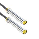 Dupla Barras Olímpica Crossfit,lpo 2.0m 15kg Oficial Feminin Flexbe Fitness