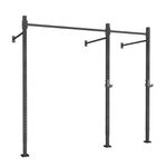 Rack 2 Módulos Preto 2,4M Flexfit Franca