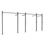 Rack 4 Módulos Preto 2,4M Flexfit Franca