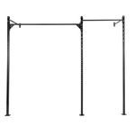 Rack 9 Módulos Preto 2,4M Flexfit Franca