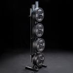 Suporte para 5 Barras Olimpicas e Anilhas Vertical Cavalete Flexbe Fitness