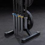 Suporte para 5 Barras Olimpicas e Anilhas Vertical Cavalete Flexbe Fitness